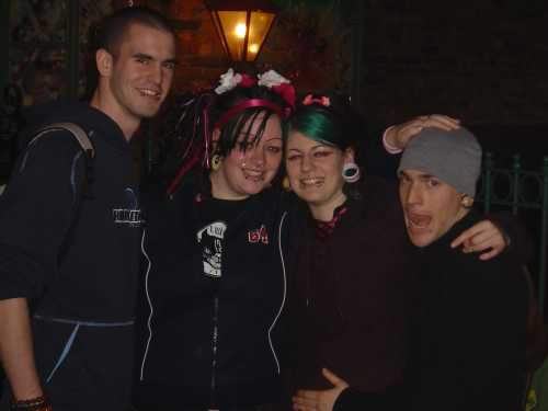 Takeshi, Lauren, Shoe and Darko